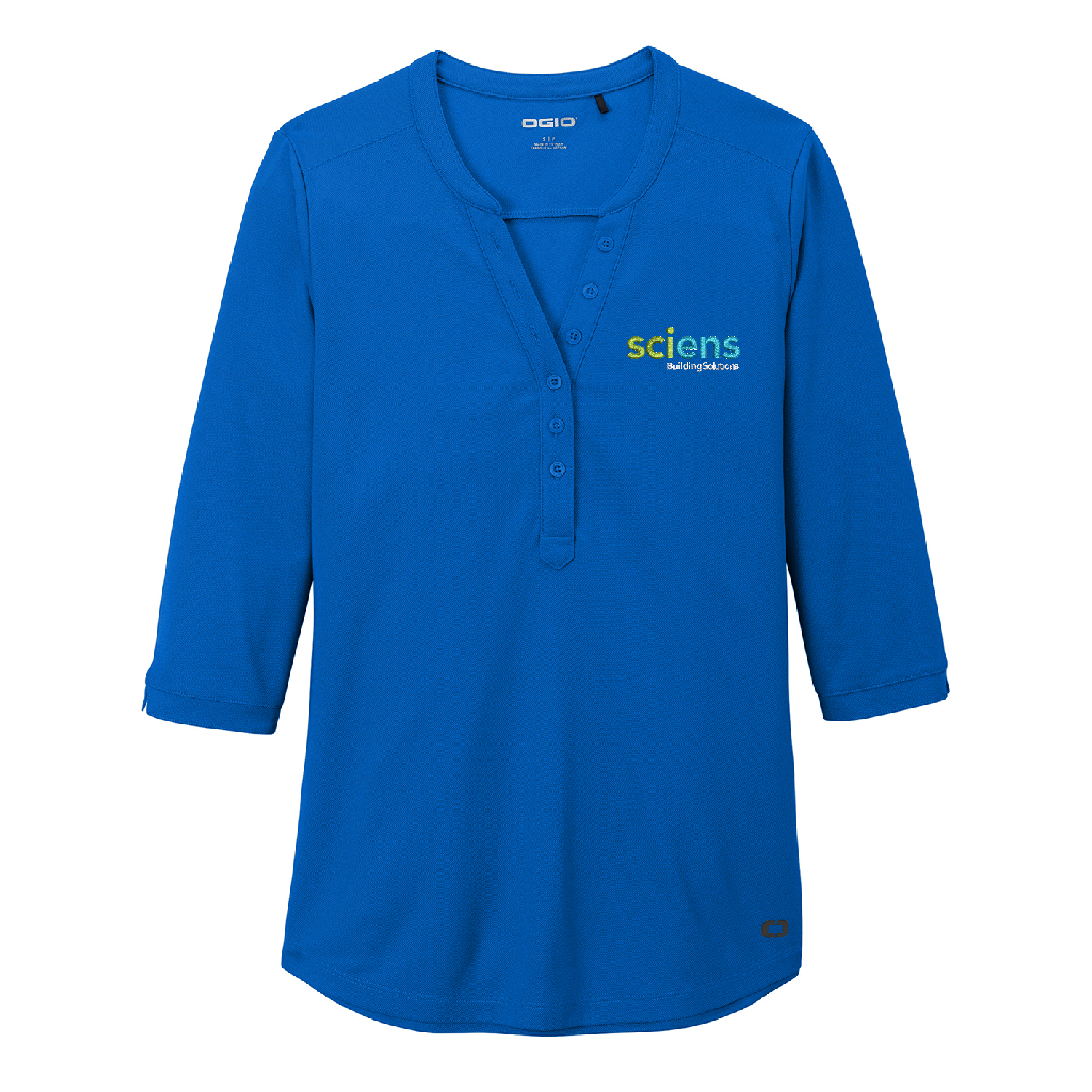 OGIO Ladies Jewel Henley